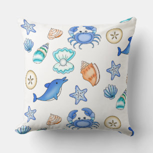 Beach Thenzed Oceanic Art Kudde