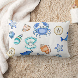 Beach Thenzed Oceanic Art Lumbarkudde