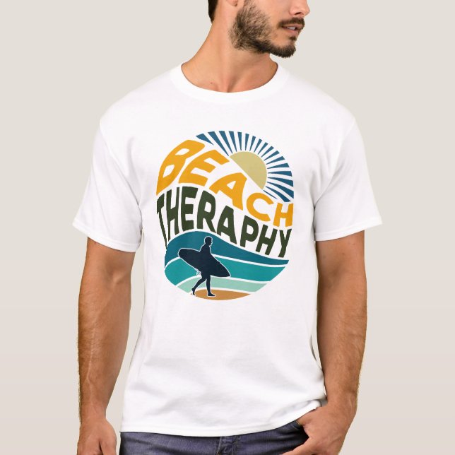 Beach Theraphy T Shirt (Framsida)