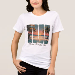 Beach Therapy Club Kvinnor T-shirt