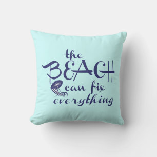 Beach Thned Dekorativ kudde