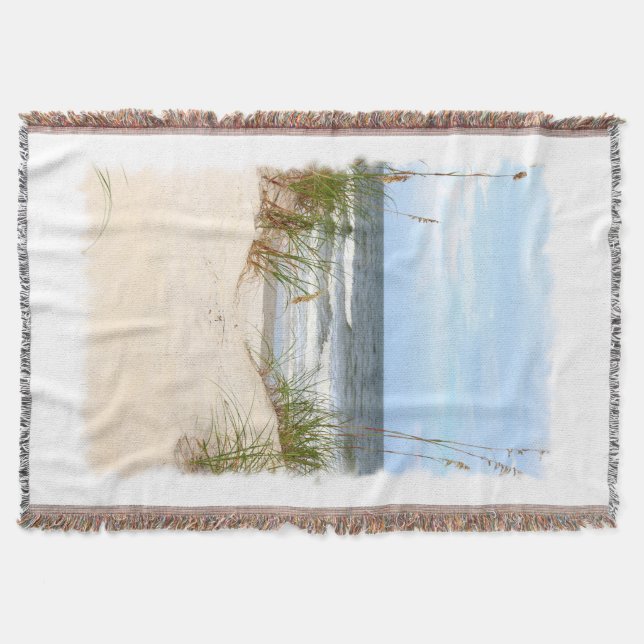 Beach Throw Blanket Mysfilt (Framsidan)