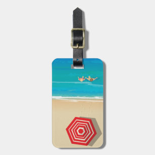 Beach-tid Bagagebricka