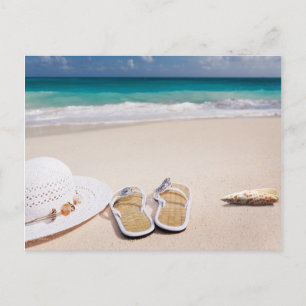 Beach-tid Vykort