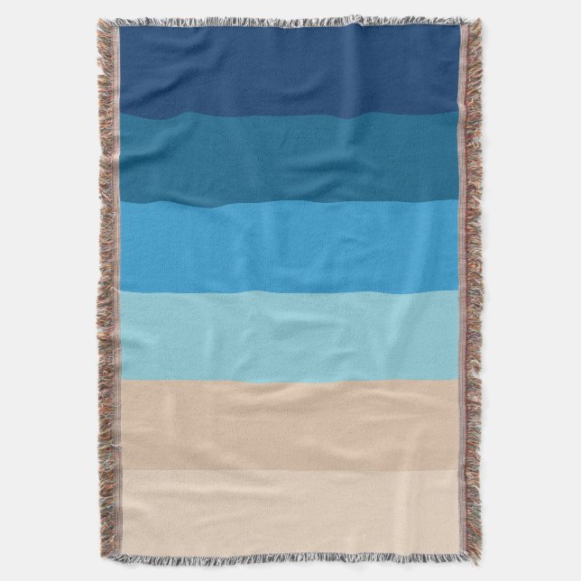 Beach Tide Blanket Filt (Framsidan Vertikal)