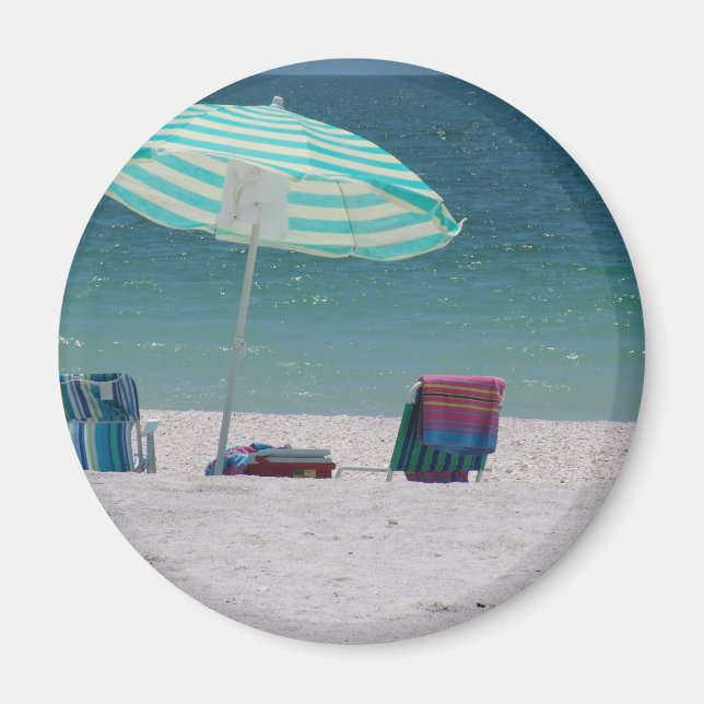 Beach-tiden är nära magnet (Framsidan)