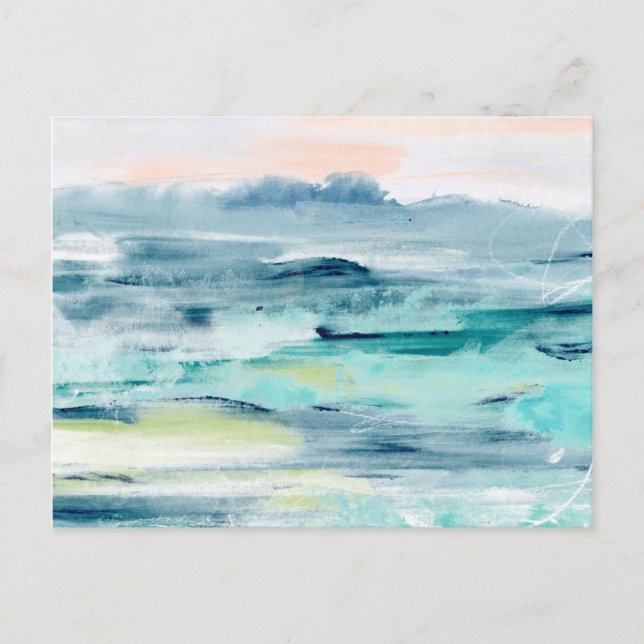 Beach Tides II Vykort (Framsida)