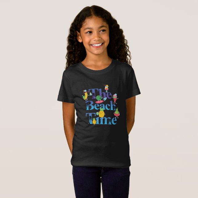 Beach Time T Shirt (Hel framsida)
