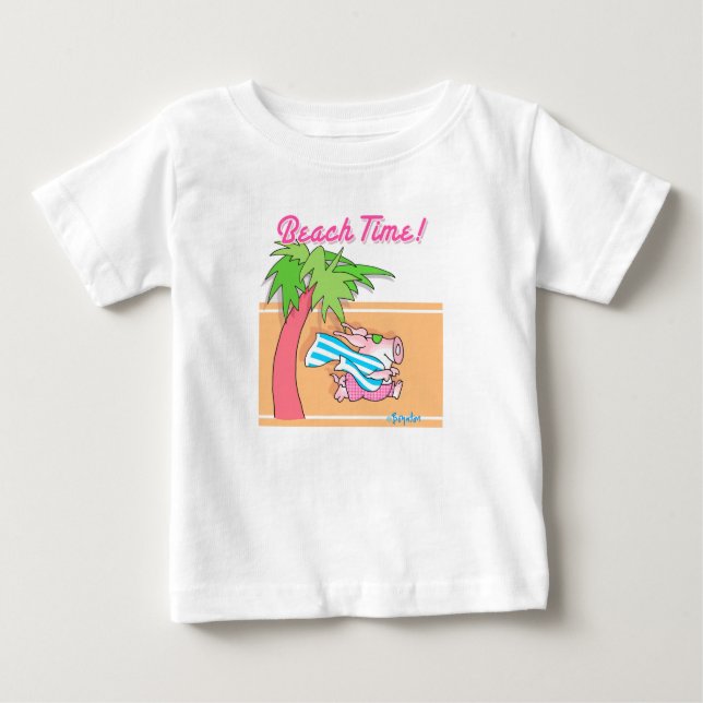 BEACH TIME! T SHIRT (Framsida)