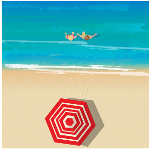 Beach Time! Tygkasse