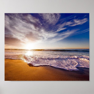 Beach-tjänst Poster