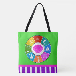 Beach Tote Bag - se Tillbaka Tygkasse