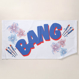Beach Towel / Independence day / juli4th
