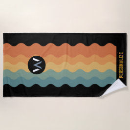 Beach Towel - Retro Rand 2