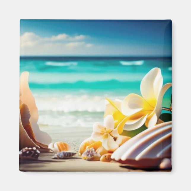 Beach Treasures Magnet (Framsidan)
