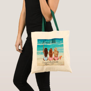Beach Tribe Girl's Resa Bachelorette Vacation Tygkasse