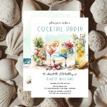 Beach Tropical Cocktails 21:a födelsedagen Party Inbjudningar<br><div class="desc">Vilket bättre sätt att fira med familj och vänner än ett oceanside "Cocktail Party" för att hedra minnet av er milstolpe på födelsedagen. Alla kommer att bli avslappnade och bekväma på den tropiska stranden firande.</div>