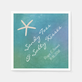 Beach Tropical Starfish Napkins Pappersservett