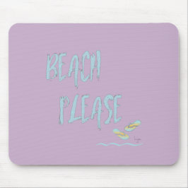 Beach, Tropical Stil sommargrafik Musmatta