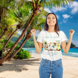 Beach Tropical ThFAKEFS Bachelorette Party T Shirt<br><div class="desc">Vilket bättre sätt att fira med familj och vänner än ett oceanside "Cocktail Party" för att hedra minnet av ditt Bachelorette Party som kallas "den sista flingan före ring". Alla kommer att bli avslappnade och bekväma på den tropiska stranden firande.</div>