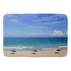 Beach Umbrella Ocean Badrumsmatta