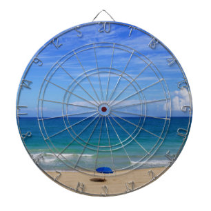 Beach Umbrella Ocean Darttavla
