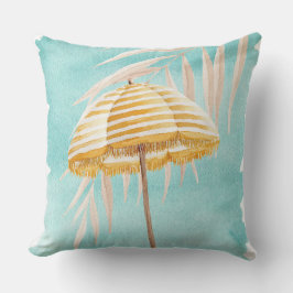 Beach Umbrella Pillow Kudde
