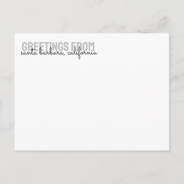 Beach Umbrella Vacation Rental - vykort (Framsida)