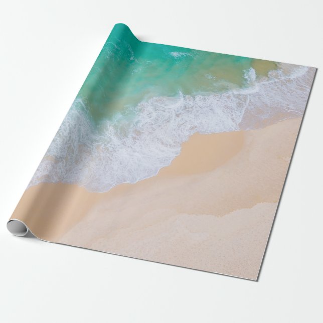 BEACH UNDER DAGEN PRESENTPAPPER (Utrullad)
