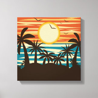 BEACH VACATION CANVASTRYCK