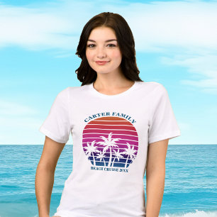 Beach Vacation Family Reunion Tropical Women's T Shirt