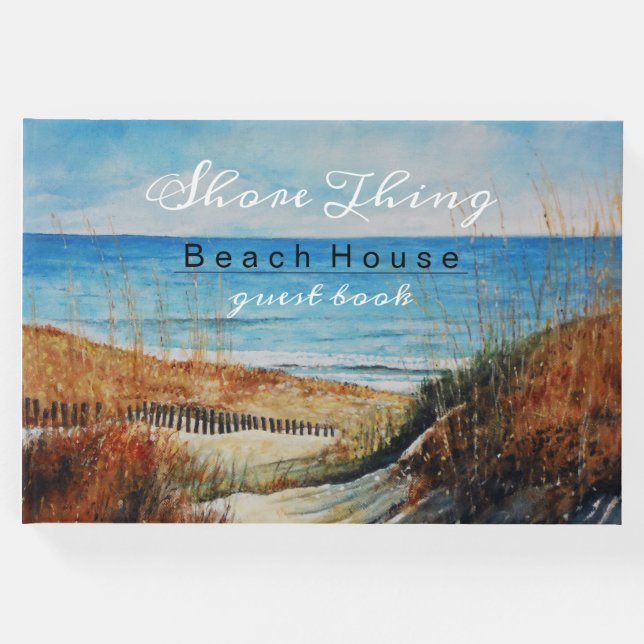 Beach Vacation House Gästböcker (Framsida)