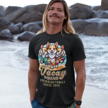 Beach Vacay Squad Funny Corgis Family Vacation