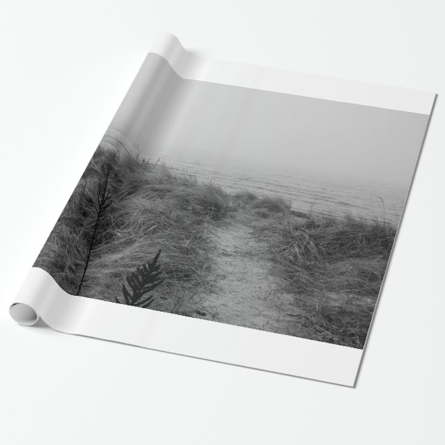 Beach väg presentpapper (Utrullad)