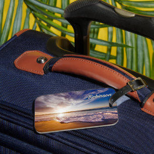 Beach Vågar Personlig Bagagebricka