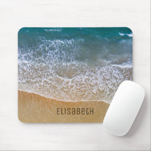 Beach Vågar Sand Shore personalize Musmatta