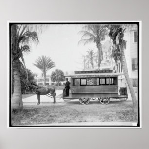 Beach-vagnen Handflatan Poster