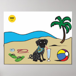 Beach-Valp Poster