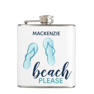 Beach Vänd Vänd Personlig Fickplunta