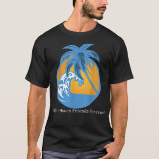 Beach-vänner för BFF-segment T Shirt