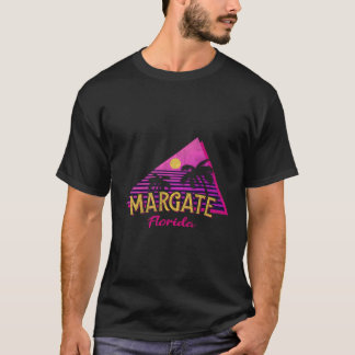Beach Vaporwave Vacation Souvenir Margate T Shirt