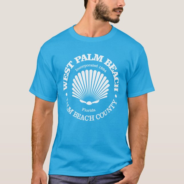 Beach väster (årstidsgräns) t shirt (Framsida)