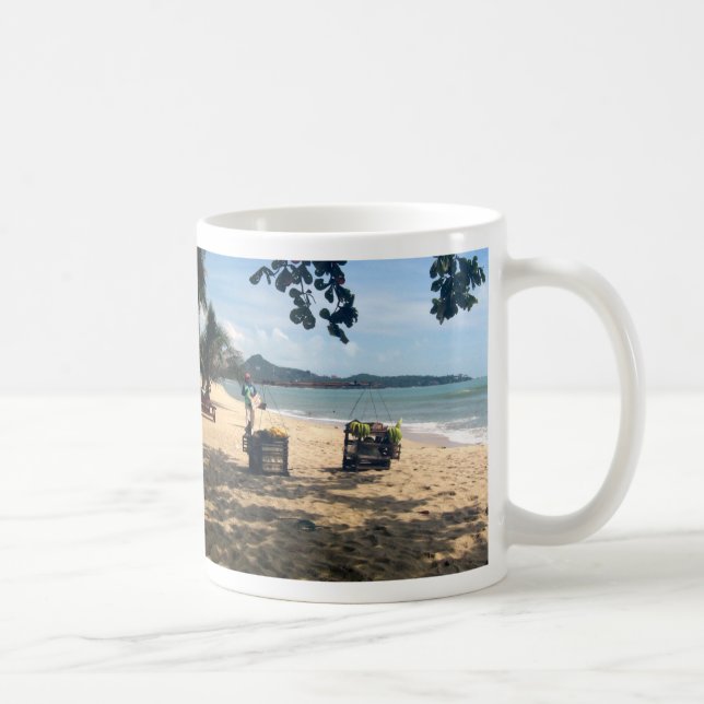 Beach Vendings Samui-stranden Kaffemugg (Höger)