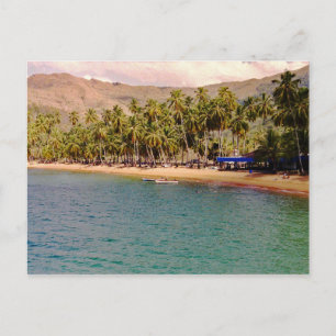 Beach - Venezuela - resa - hav Vykort
