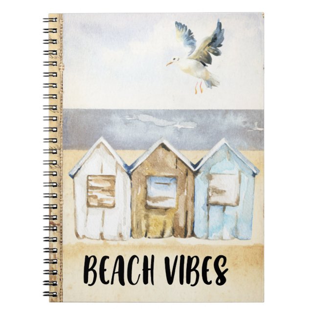 Beach Vibes Anteckningsbok (Framsidan)