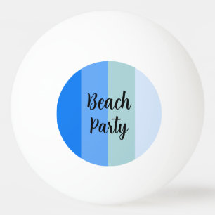 Beach Vibes, Blue Rand Pingisboll