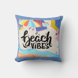 Beach Vibes Dekorativ kudde av Sommer Hamilton