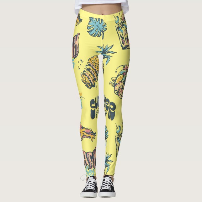  Beach Vibes Leggings (Framsida)