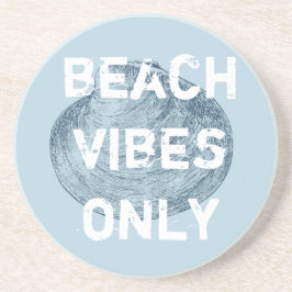 Beach Vibes Only Distress-teckensnitt Underlägg
