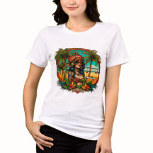 Beach Vibes: Sailor Jerry unik Women T-shirt
